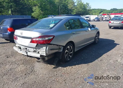 2016 Honda Accord Ex из США, поврежденный, VIN 1HGCR2F71GA178668